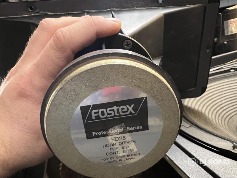 Bell, Fostex V3, 250W RMS, 15" topláda pár, hangfal pár