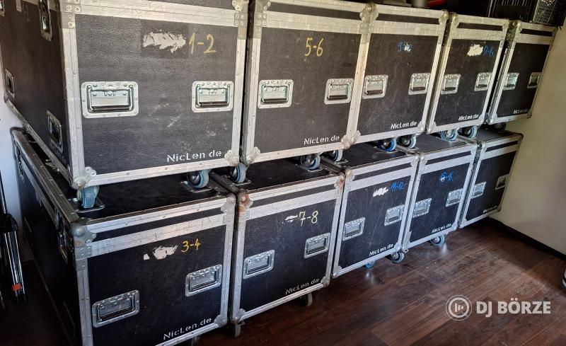 2 db Coemar Infinity ACL-S CMY-s beam rackben