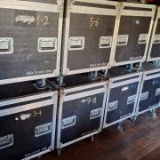 2 db Coemar Infinity ACL-S CMY-s beam rackben