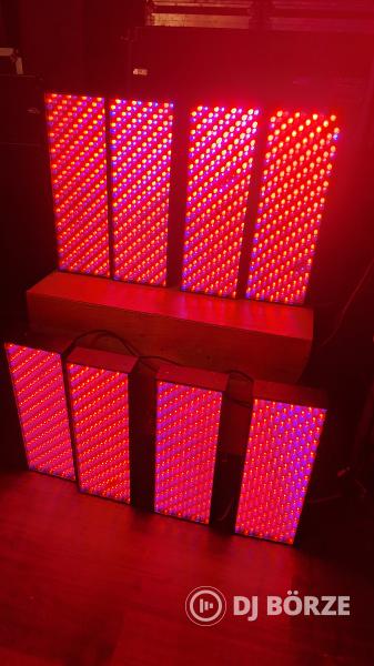 8 db Eurolite LED flood light 432 10 RGB