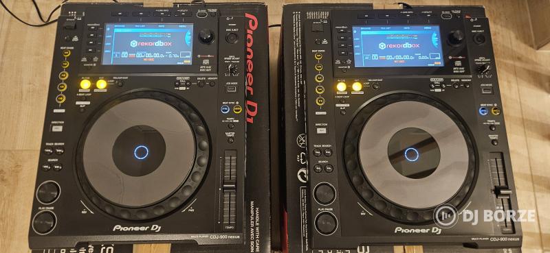 Pioneer CDJ-900NXS páros | újszerű | hibátlan
