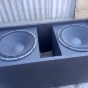 1 db Dupla 18"-os láda