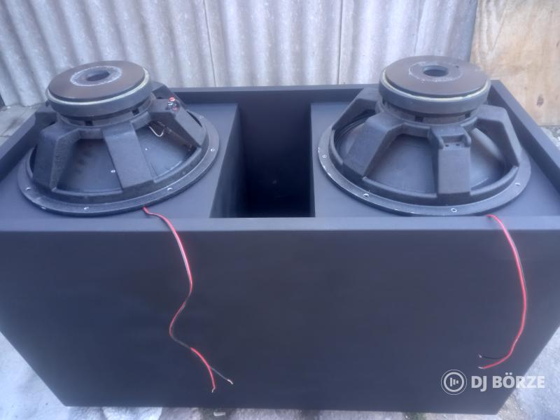 1 db Dupla 18"-os láda