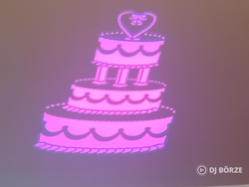 1db van!FTS Moving Head 90W Robotlámpa Beszámítás is) Speciális téma a gobóknál: Esküvő, karácsony