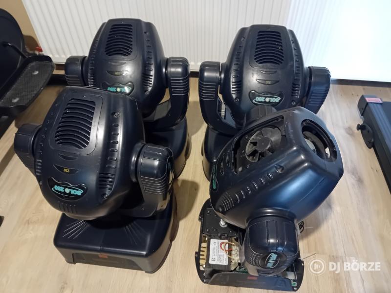 2db Pr lighting pr 2225m, 4db Pr Solo 250 (Beszámítás is)