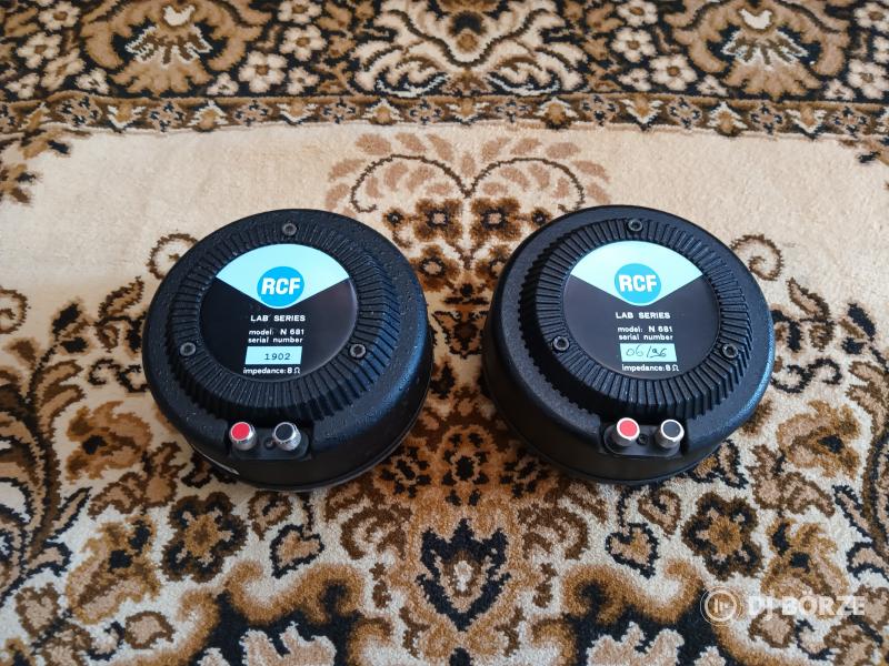 RCF N 681 Laboratóriumi szériás Driverek