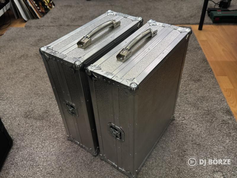 Lemezjátszó rack koffer