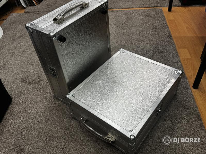 Lemezjátszó rack koffer