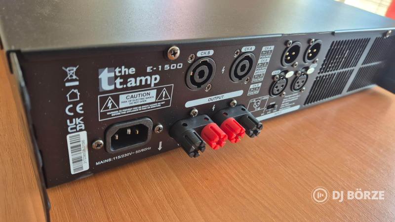 T.amp E-1500 végfok erősítő !