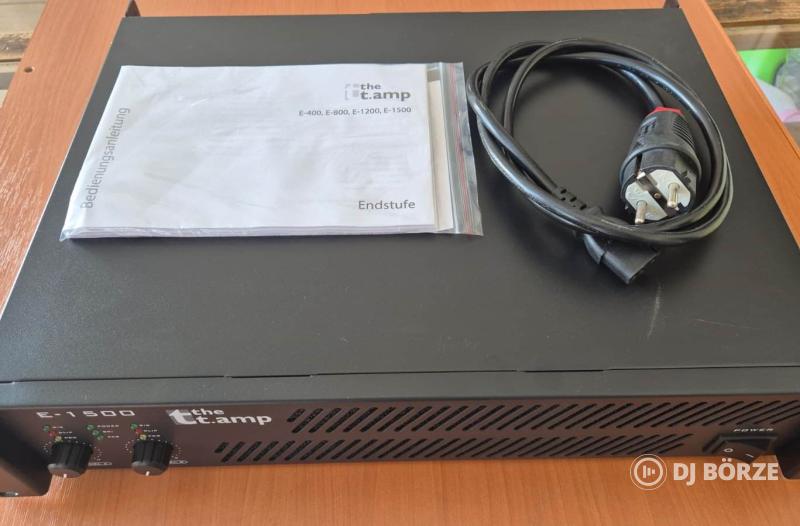 T.amp E-1500 végfok erősítő !
