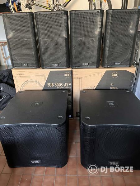 Prémium QSC K-Széria Komplett Hangrendszer