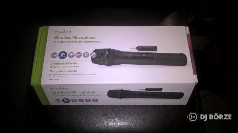 Nedis vezeték nélküli mikrofon