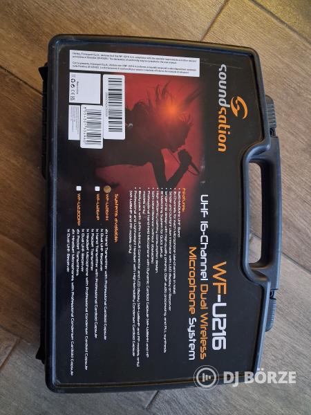 Soundstation wf-u216 rádiós mikrofon szett ÚJ, GARIS