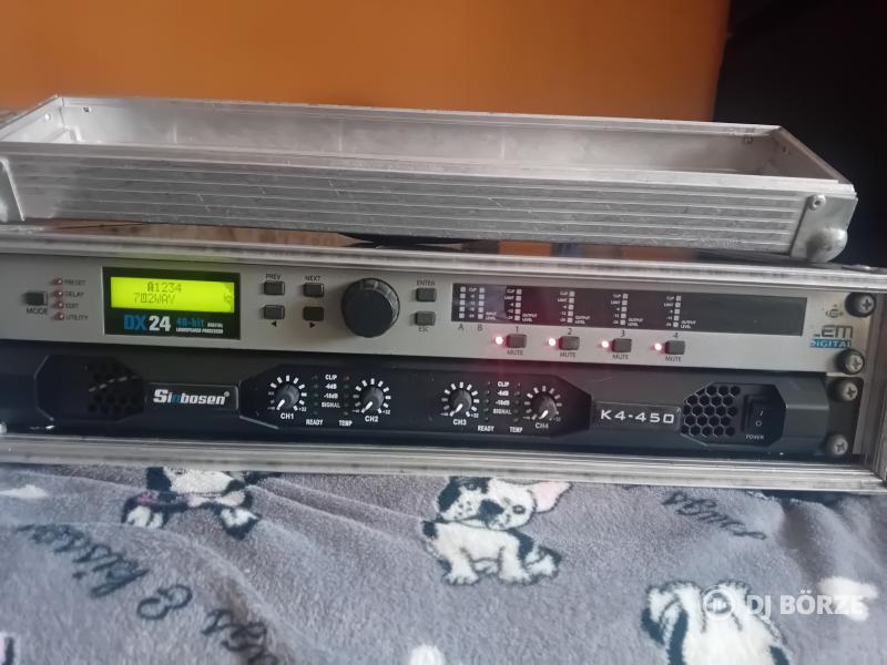 Sinbosen K4-450 végfok +Lem dx24 processor