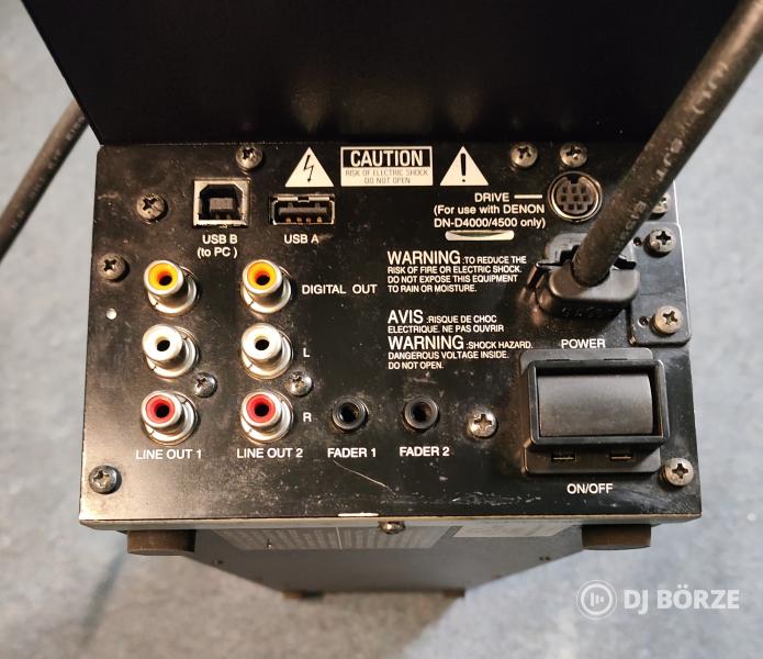 DENON DN-HD2500 HDD-és média lejátszó, kontroller