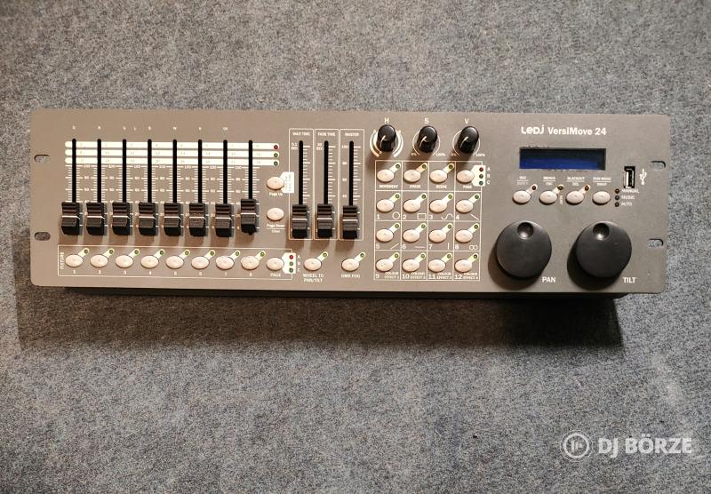 LEDJ VERSIMOVE 24 DMX kontroller - táp nélkül