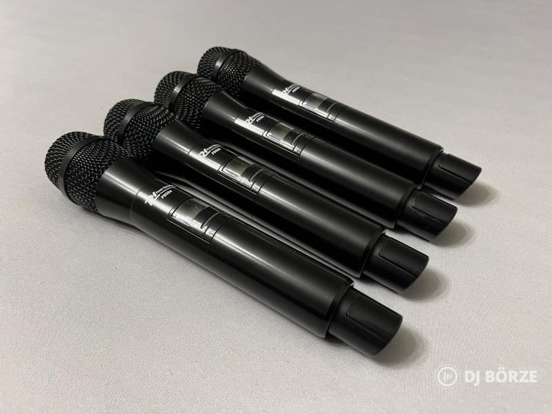 Power Dynamics - PD504H UHF Vezeték nélküli 4 db-os mikrofon szett