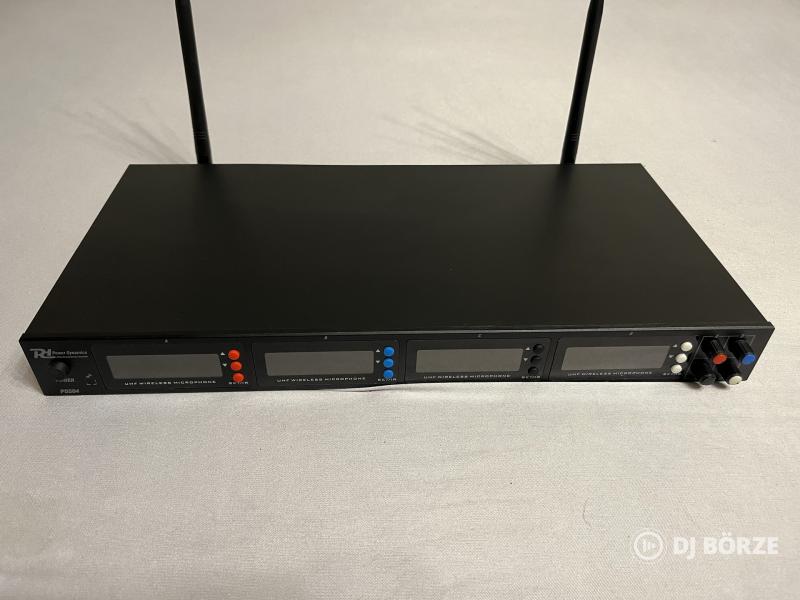 Power Dynamics - PD504H UHF Vezeték nélküli 4 db-os mikrofon szett