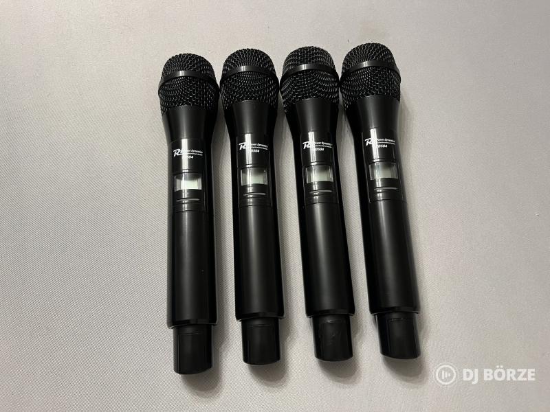 Power Dynamics - PD504H UHF Vezeték nélküli 4 db-os mikrofon szett