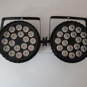 18 x 18 w RGBWA UV PAR Alu Lámpa