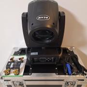 Eladó számlával, garanciával új 230 watt 7R robotlámpák rackekkel