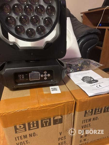 (Új, Bontatlan) 19X15 Led Wash Zoom (2db)