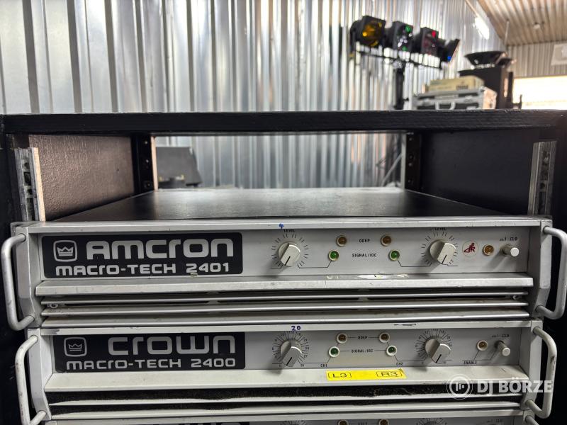 Crown Macro-Tech 2400-as végfokok