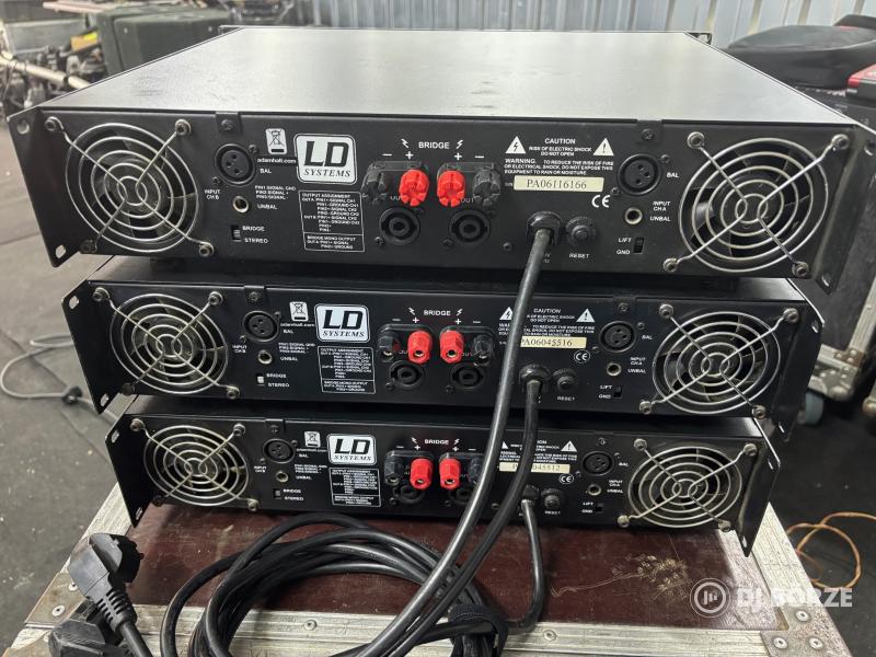 LD Systems PA800 2x650W-os végfokok