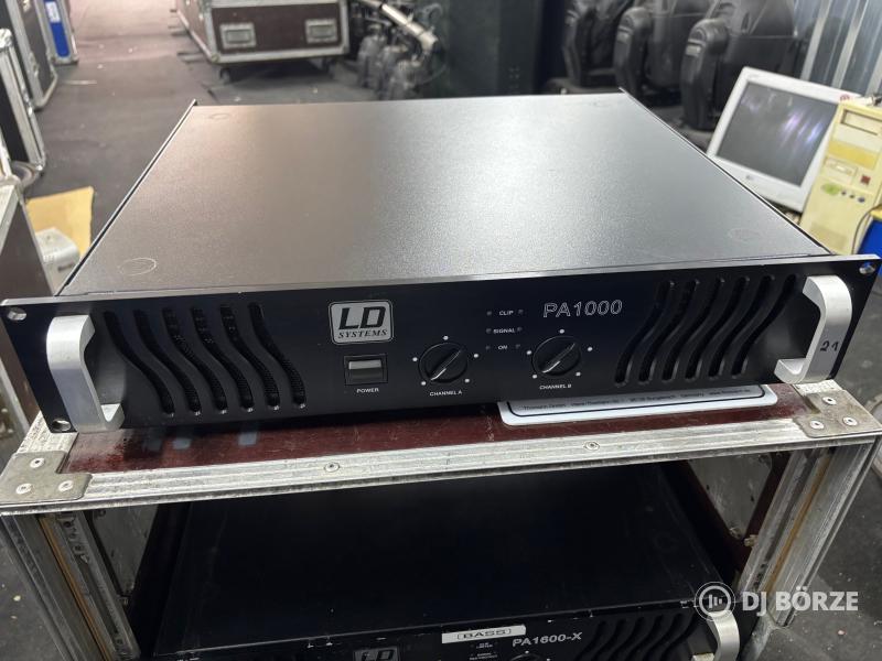 LD Systems PA1000 2x800W-os végfok