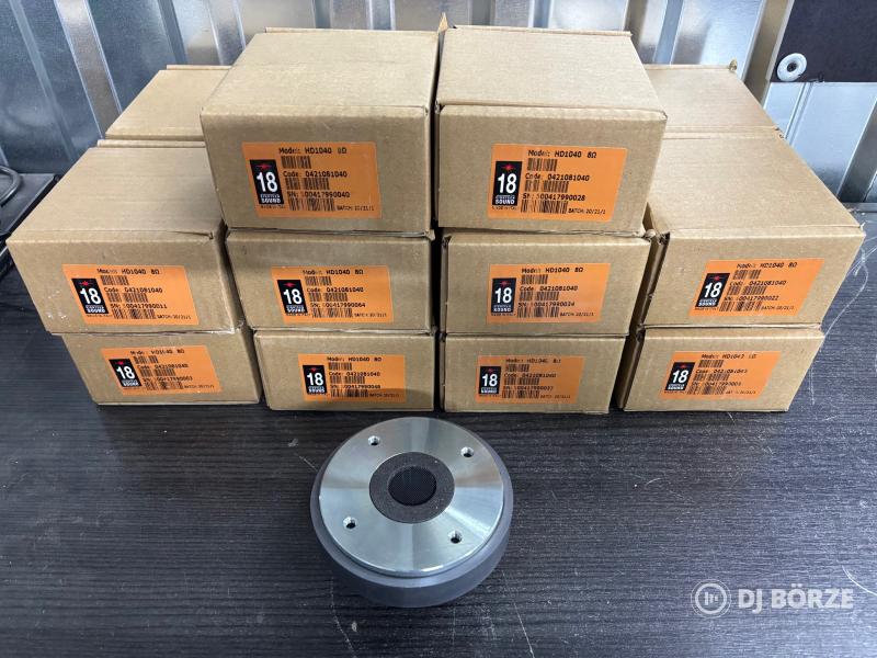 Új Eighteen Sound HD1040 magassugárzók fél áron