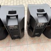 2db Behringer DR112DSP aktív hangfal, védőtokkal együtt