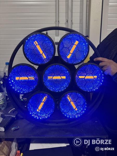 Eladó 2 db ÚJ Retrolight Kör alakú lámpa