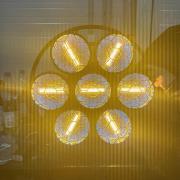 Eladó 2 db ÚJ Retrolight Kör alakú lámpa