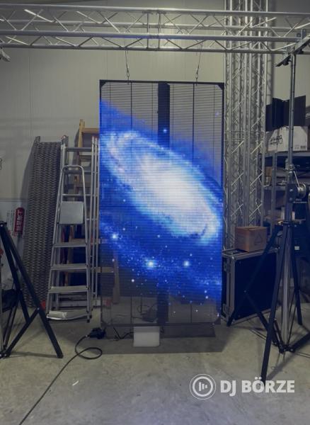 Beltéri Átlátszó LED Fal 6 nm