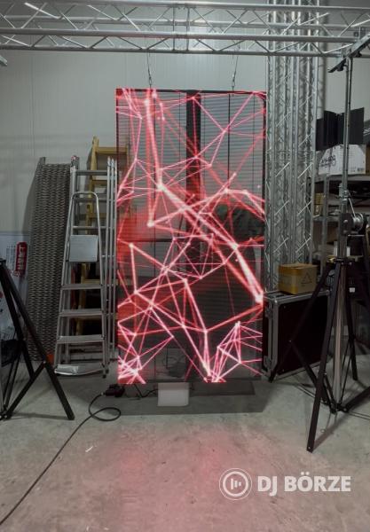 Beltéri Átlátszó LED Fal 6 nm