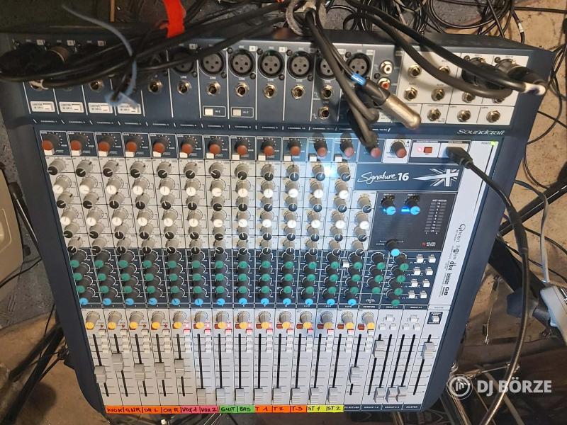 Soundcraft Signature 16 keverő eladó