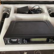 Uhf dupla rádiós mikrofon