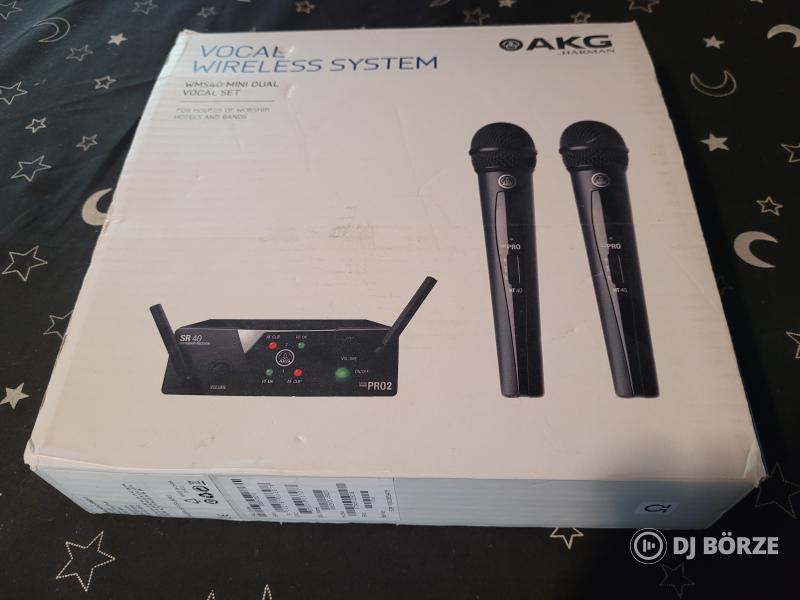Akg sr40 mini pro2 dual mikrofon
