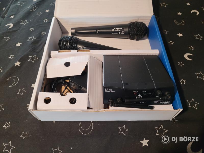 Akg sr40 mini pro2 dual mikrofon