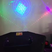 Party laser RGB színek