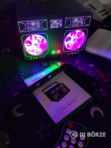 Mini party fény gobo lader rgb strobi