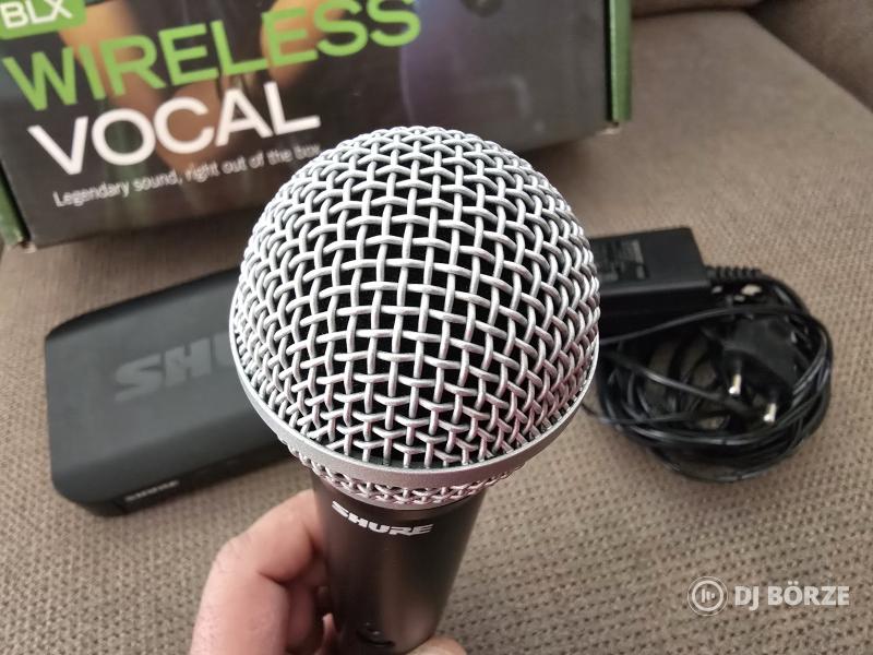 Shure BLX24E/PG58 H8E: 518-542 MHz