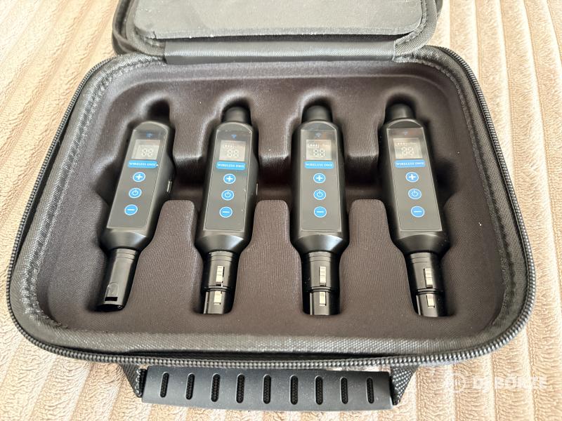 WIFI DMX - Akkumulátoros, kijelzős