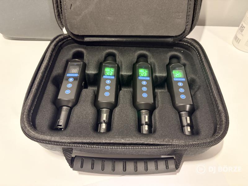 WIFI DMX - Akkumulátoros, kijelzős