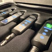 WIFI DMX - Akkumulátoros, kijelzős