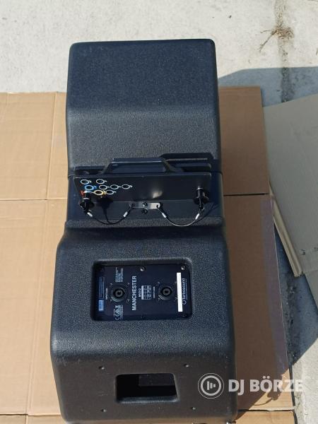 2 db Turbosound MANCHESTER MV212 + 1 db Turbosound MANCHESTER MS218 (dupla 18” sub)