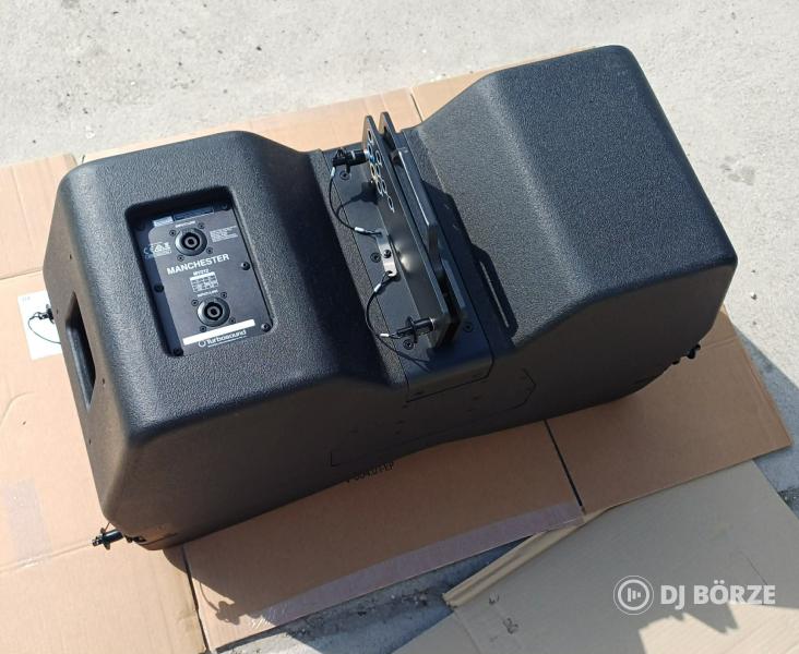 2 db Turbosound MANCHESTER MV212 + 1 db Turbosound MANCHESTER MS218 (dupla 18” sub)
