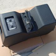 2 db Turbosound MANCHESTER MV212 + 1 db Turbosound MANCHESTER MS218 (dupla 18” sub)