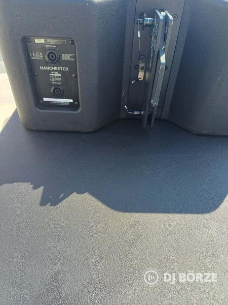 2 db Turbosound MANCHESTER MV212 + 1 db Turbosound MANCHESTER MS218 (dupla 18” sub)