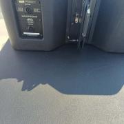 2 db Turbosound MANCHESTER MV212 + 1 db Turbosound MANCHESTER MS218 (dupla 18” sub)